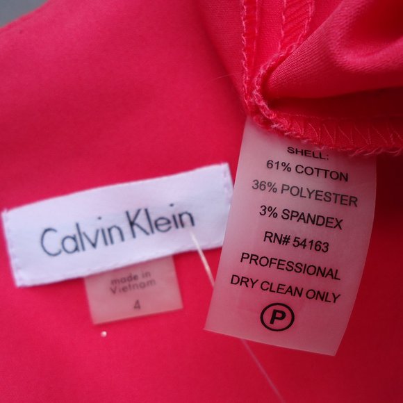 NWT. SIZE 4. CALVIN KLEIN sleeveless midi dress. - Picture 10 of 16